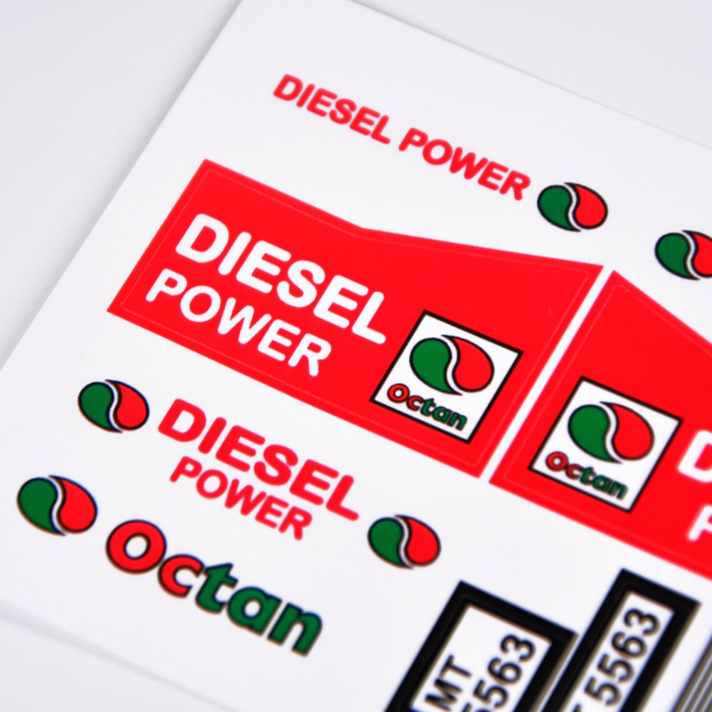 Replacement sticker for set 5563 Precut sticker