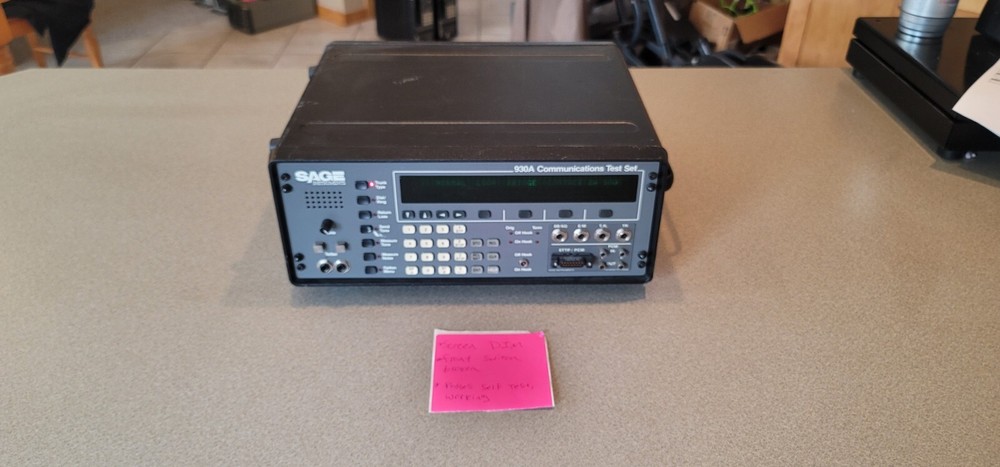 Sage Instruments 930A Communications Test Set *untested*