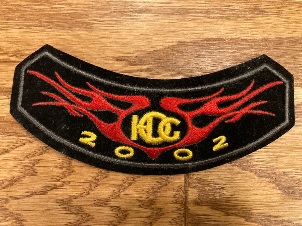 HARLEY DAVIDSON PATCH 5.75” OWNERS GROUP HOG 2002 VEST JACKET ROCKER