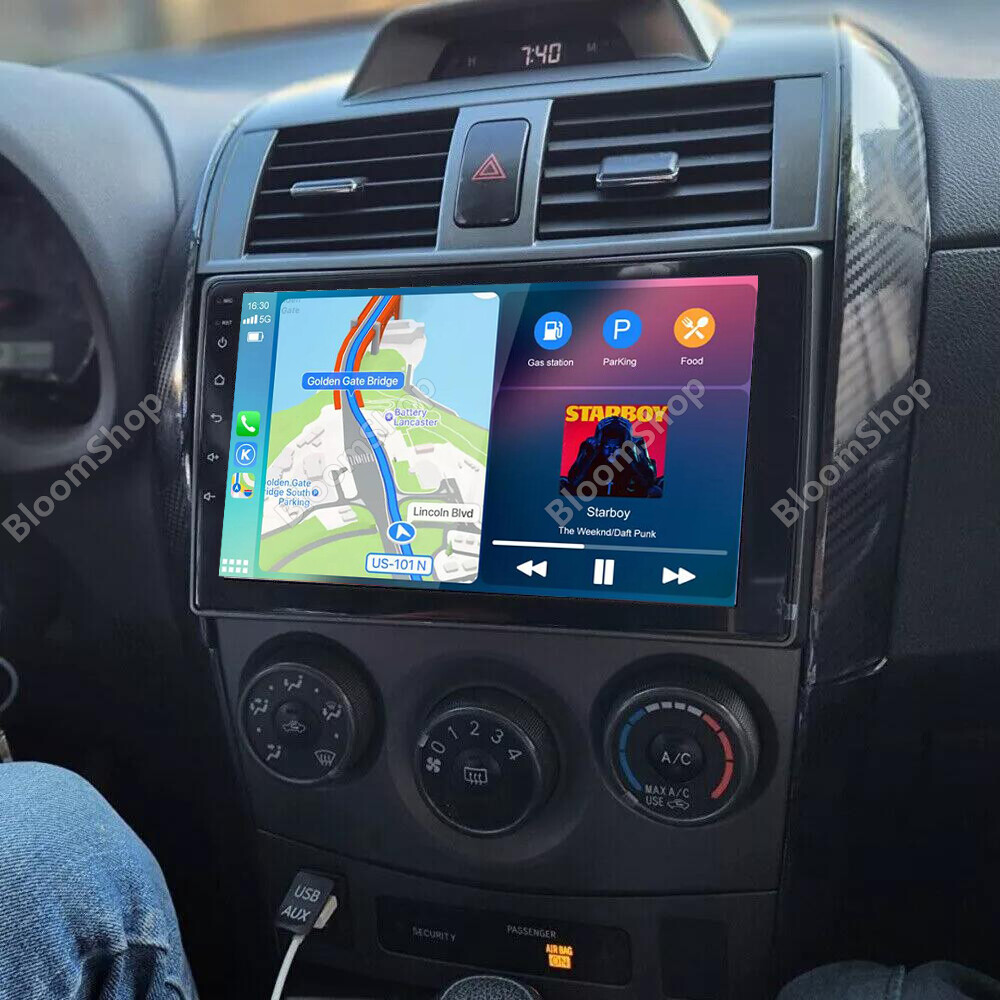 FOR TOYOTA COROLLA 2009-2015 Apple Carplay Car Radio Android 15 GPS Navi Stereo