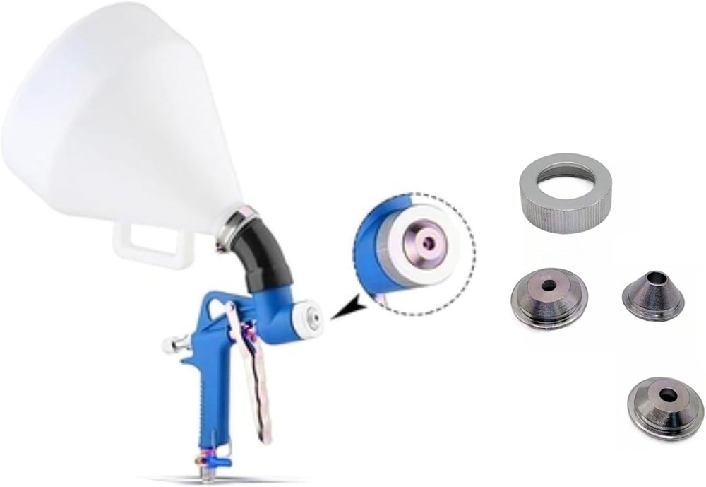 Customizable Metal Nozzle Set for Texture Sprayers - 3 Sizes (3/16'' - 5/16'')