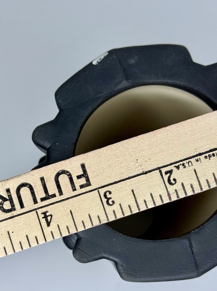 Deep Tissue Foam Massage Roller Black 12”x4”