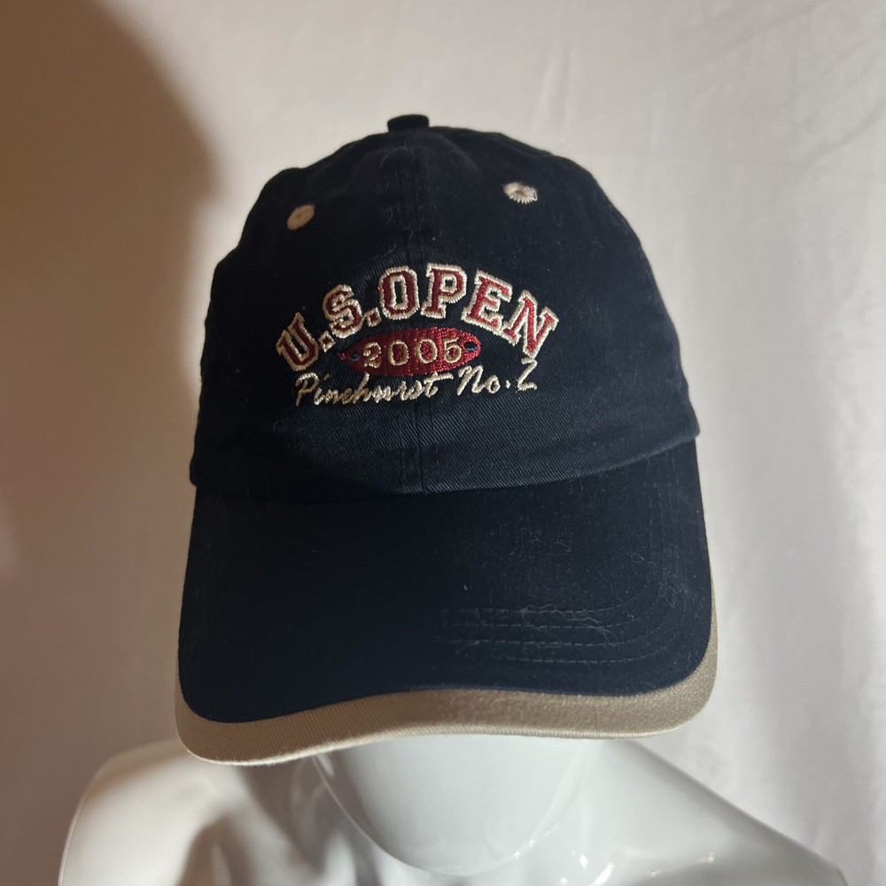 Hat US Open Golf Hat 2005 Pinehurst 2 Golf Cap Adjustable New