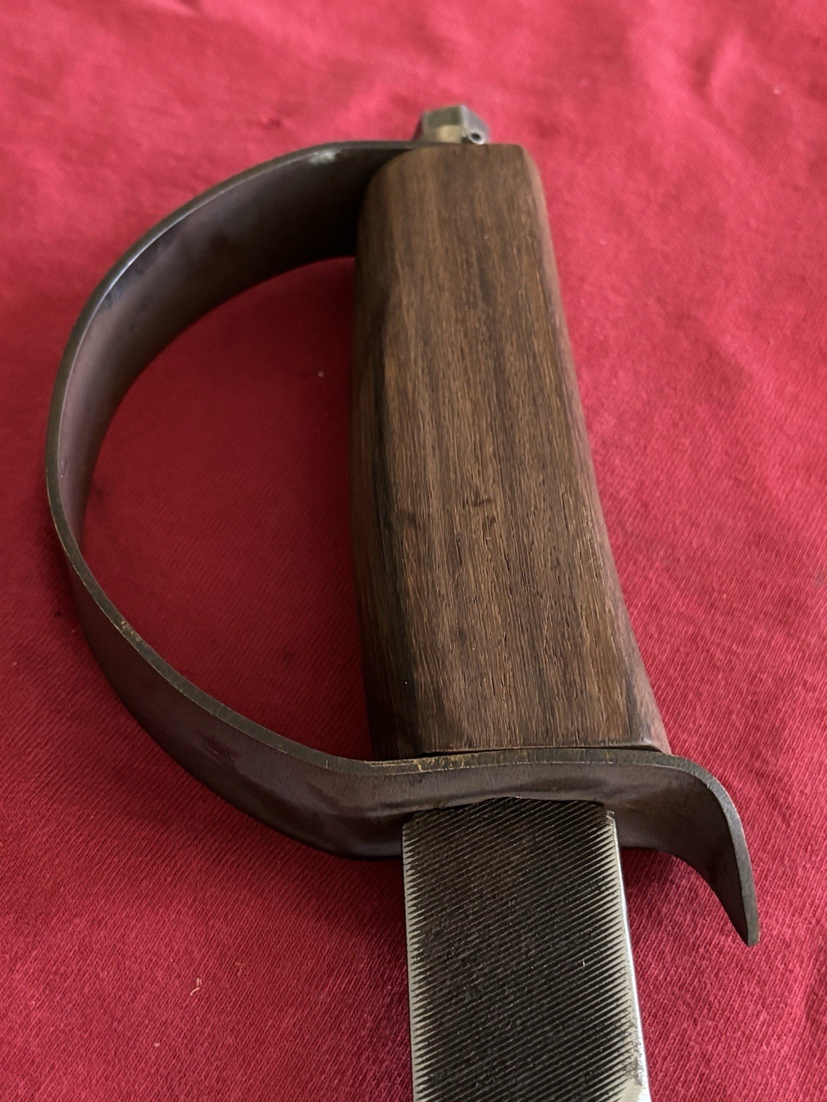 Civil War Reenactment Bowie Knife Brass Handle 9.25 Blade