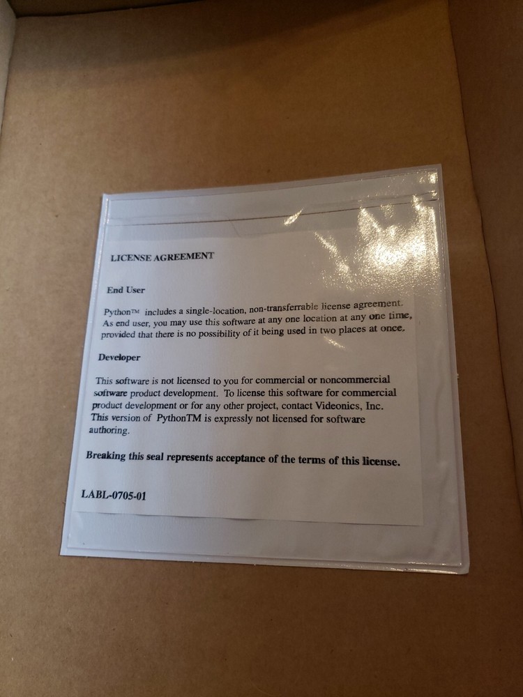 Vintage Gaming Videonics Python Video Capture Card w/ Free Software Complete