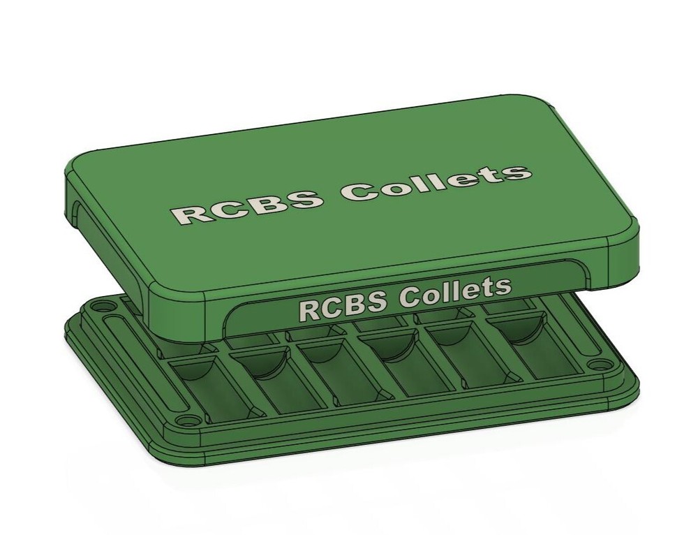 RCBS Bullet Puller Collet Storage Case 12 slot