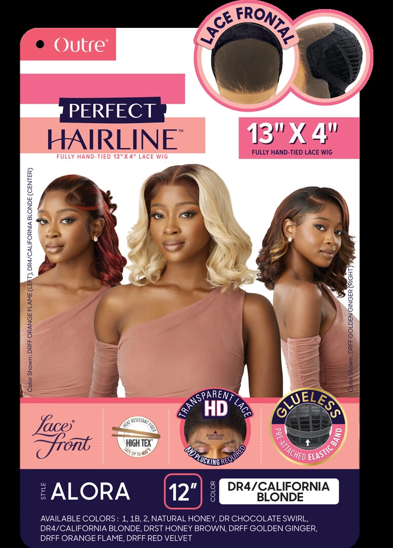 Outre Synthetic Perfect Hairline Hd Lace Front Wig - Alora