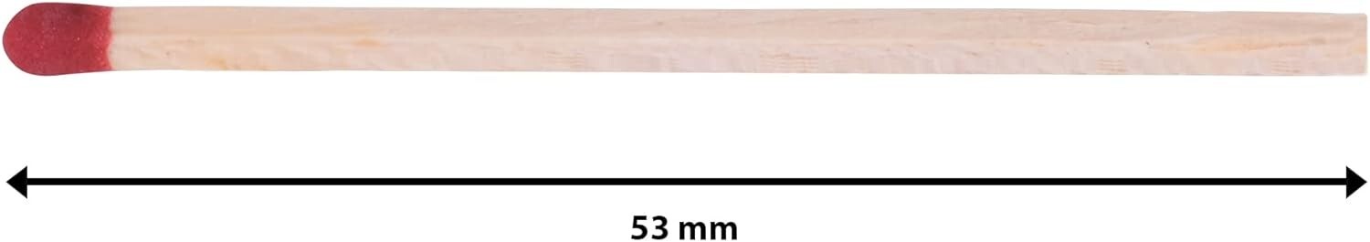 4 Pack Large Matches 1000 Count Strike On Box Bulk Kitchen/Camping/Fire/Candle