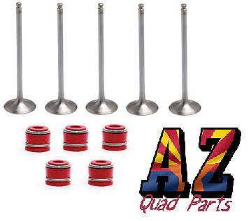 YFZ450 YFZ 450 Kibblewhite Intake & Exhaust Valves Titanium Springs Kit Seals