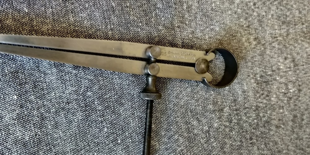 Brown & Sharpe 815 6" INSIDE Calipers, Spring Calipers