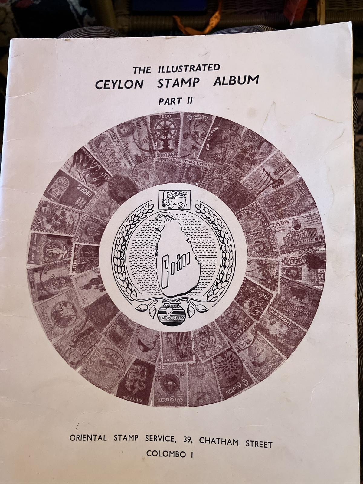 Illustrated Ceylon 1935-1963 Stamp Album Part II 46 Pages Mint Mounted Complete