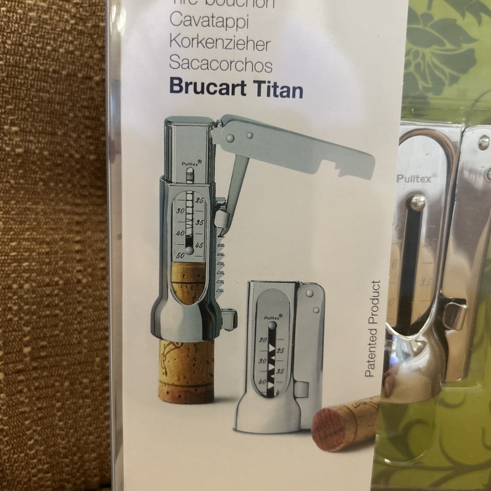 Pulltex Brucart Corkscrew Brand New Sealed Box