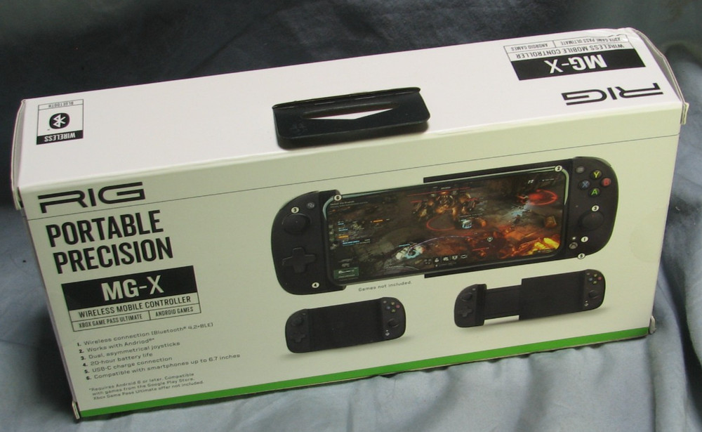 Nacon RIG MG-X Xbox Game Pass Wireless Controller Android Bluetooth Gamepad