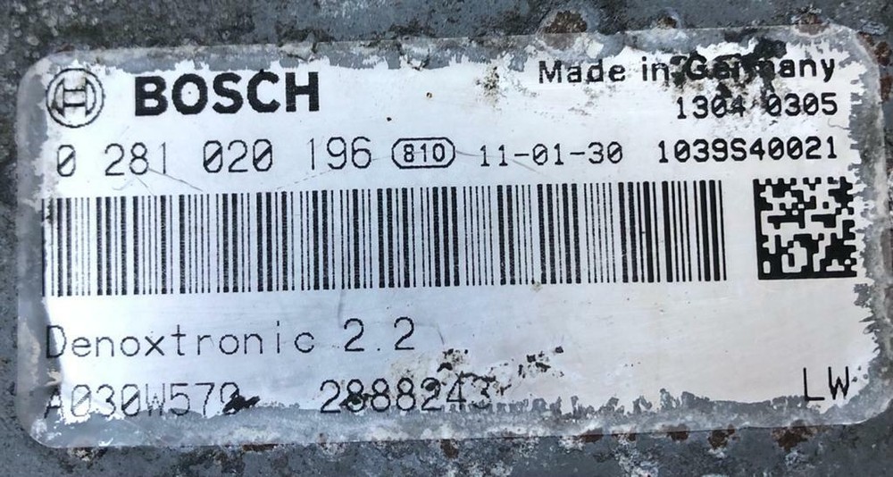 Peterbilt Electronic DDF Control Module P/N A030W570 Engine: ISX15