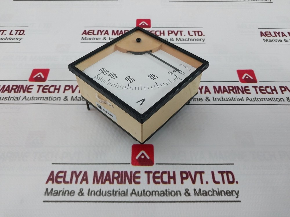 RS 312-915 Analog Voltmeter FSD. 0/500V