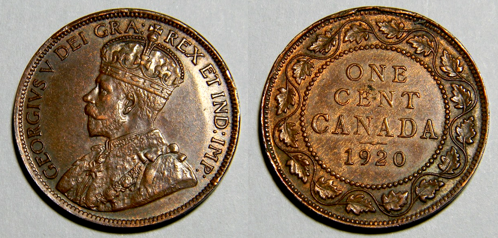Canada 1920 One Cent (02024)