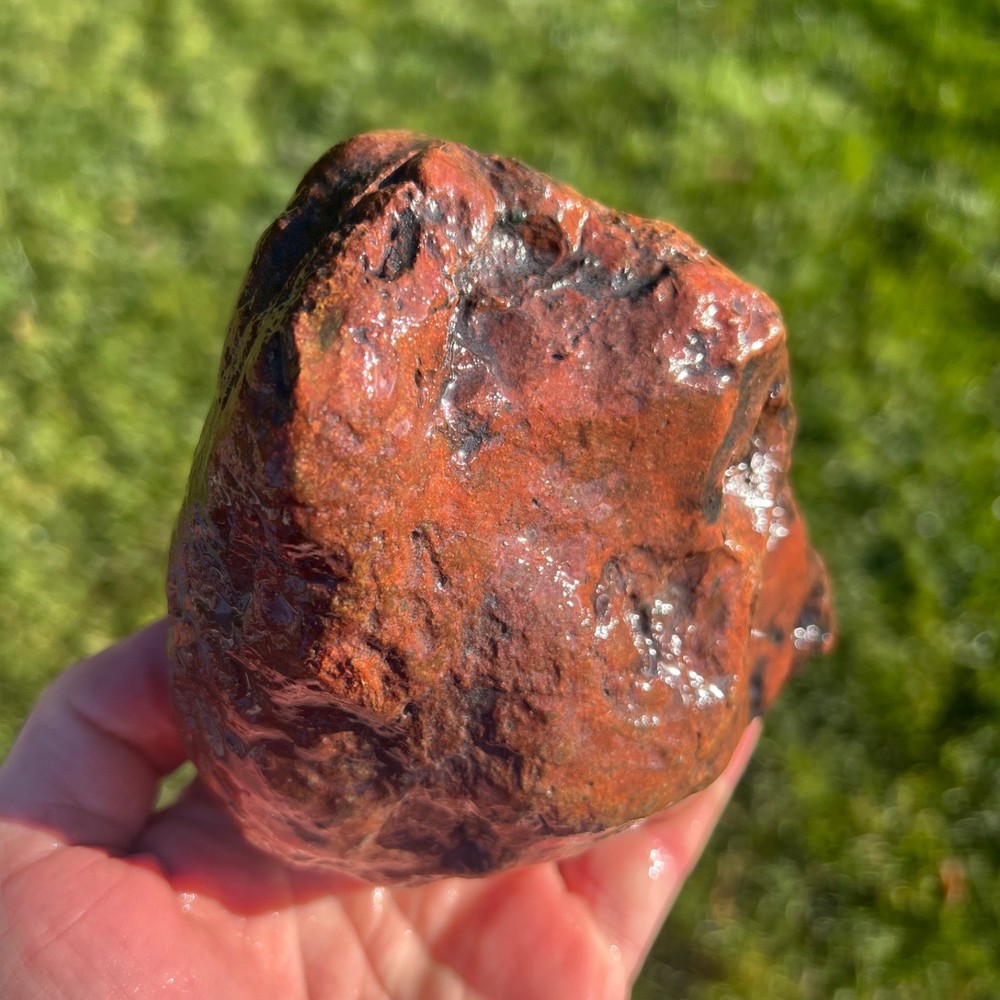 Rough Faced Green Jasper 2p 10oz (P25)