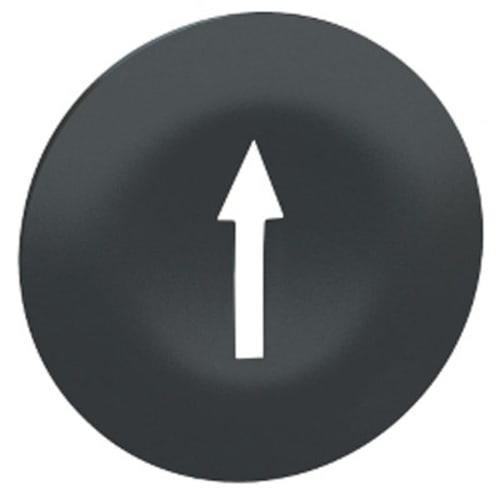 1pc SCHNEIDER ELECTRIC ZBA7235 Black cap marked arrow for rectangular multi