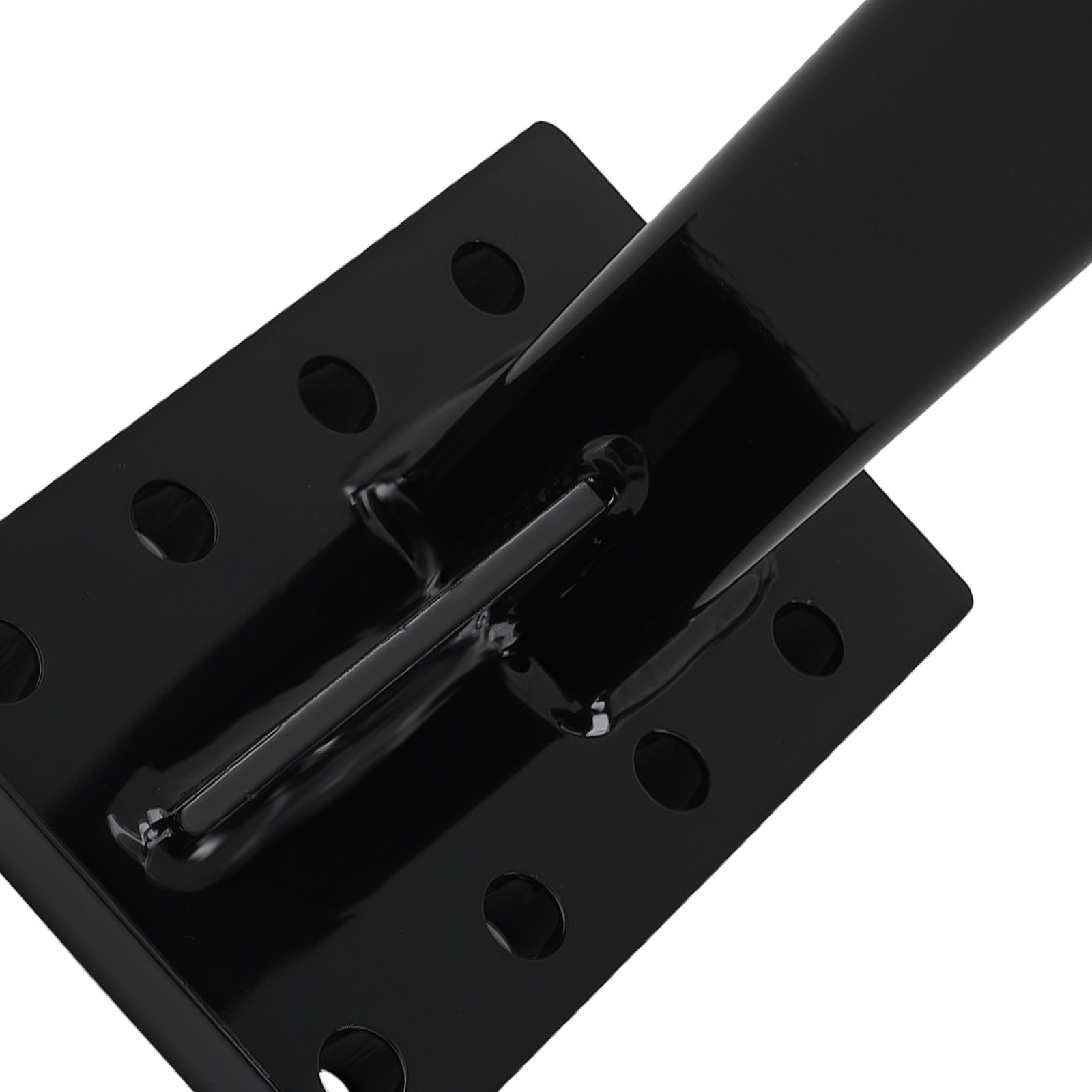 3 Position Pintle Hitch Mount Plate for 2" Hitch Steel 20000 lbs Capacity