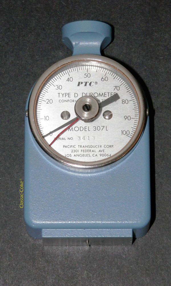 🇺🇸 PTC Instruments 307L ASTM Shore D Scale Plastic Hardness Durometer ⭐⭐⭐⭐⭐
