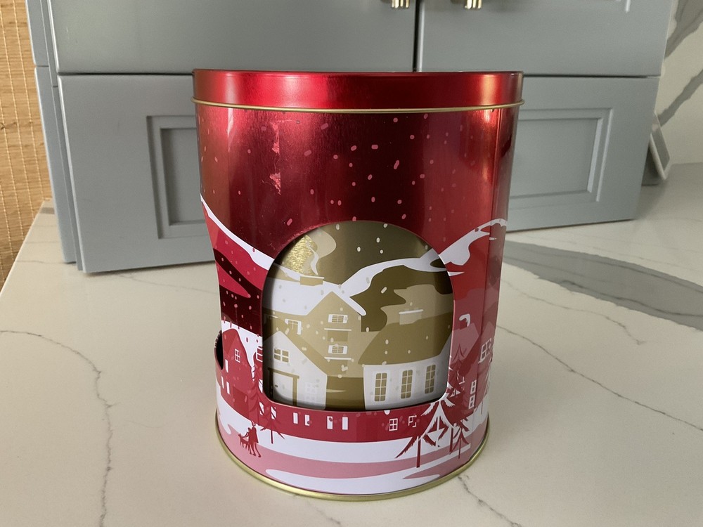 Stockmeyer Christmas Music Tin Red