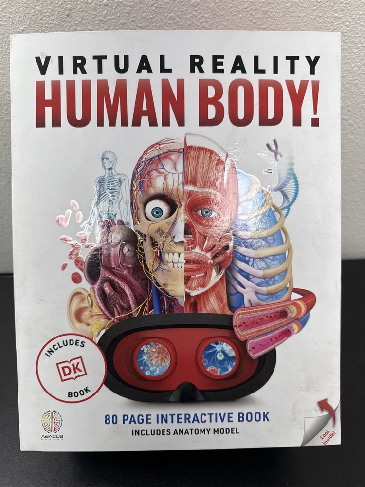 Abacus Brands Virtual Reality Human Body Learning Activity Set VR Goggles