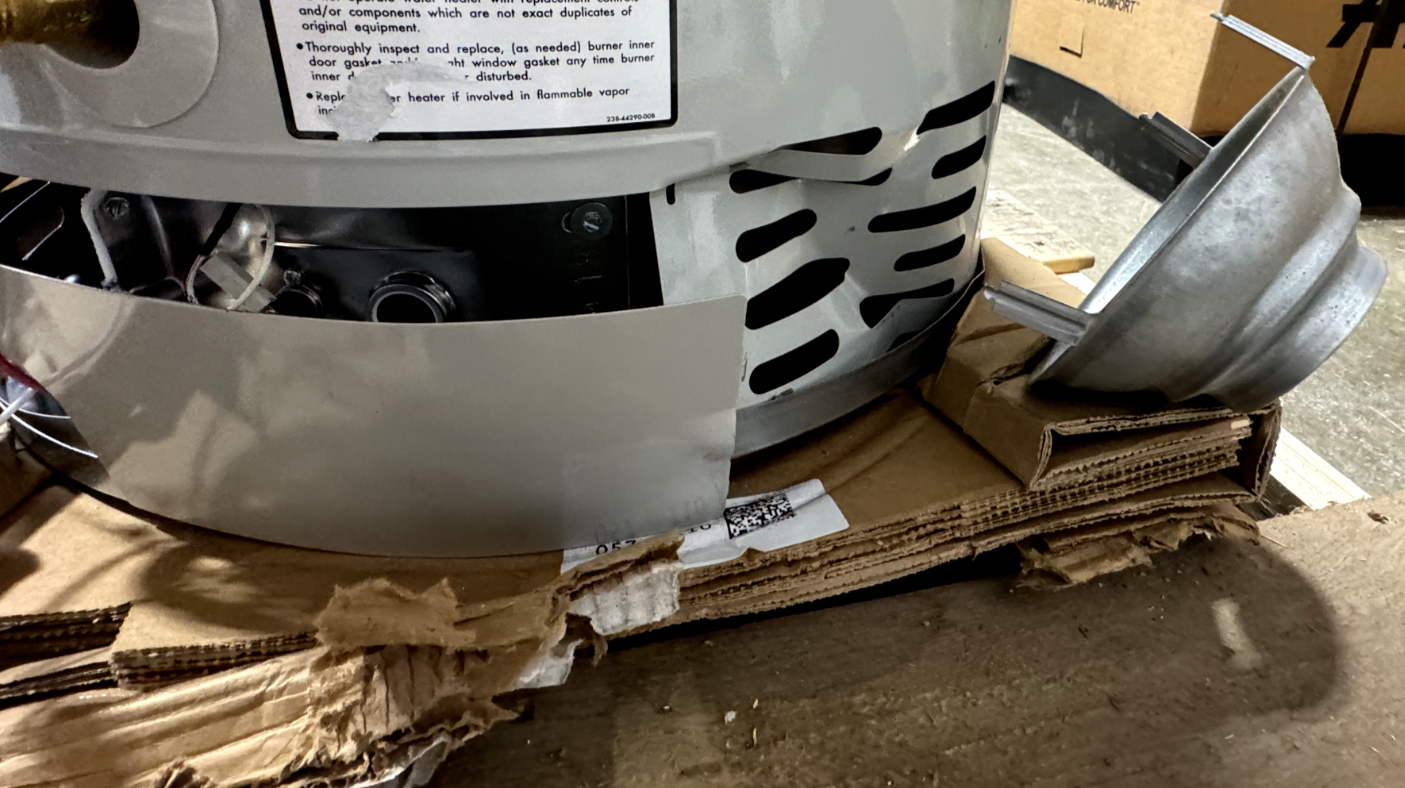 Bradford White RG250T6X 50 Gallon Tall Atmospheric Vent Water Heater - LP