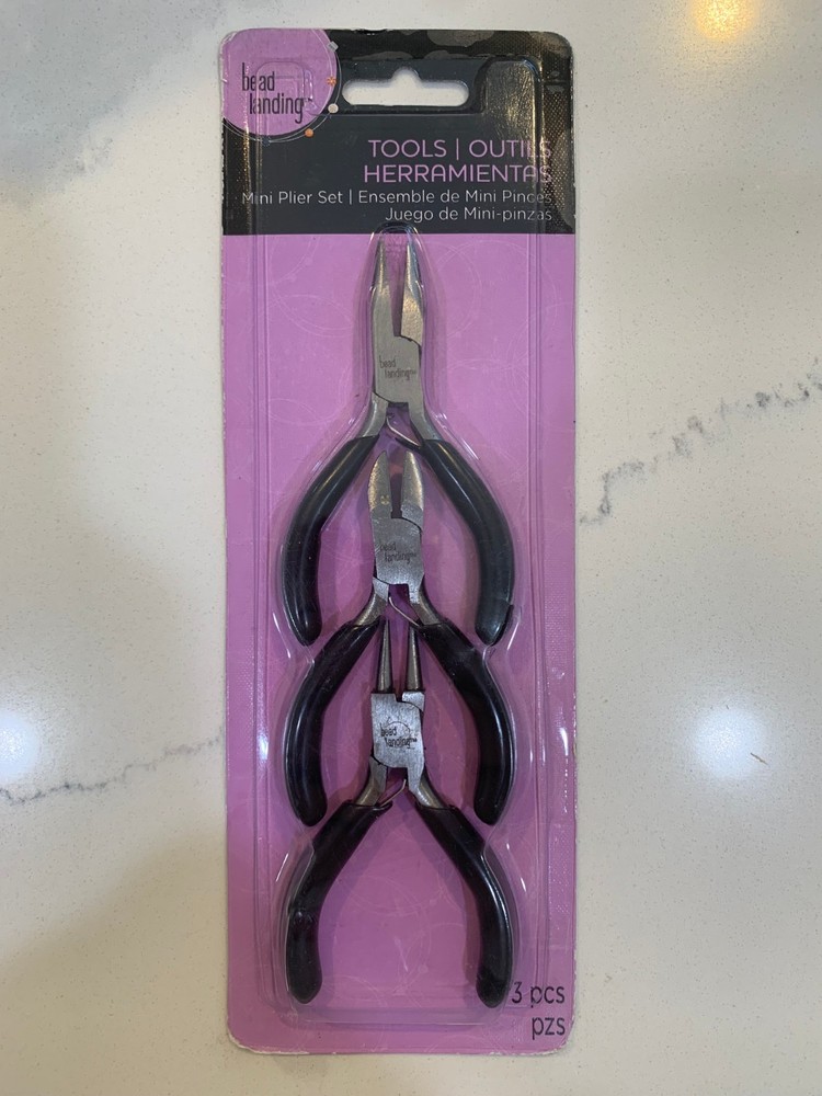 Bead Landing Mini Plier Set 3pc 443479