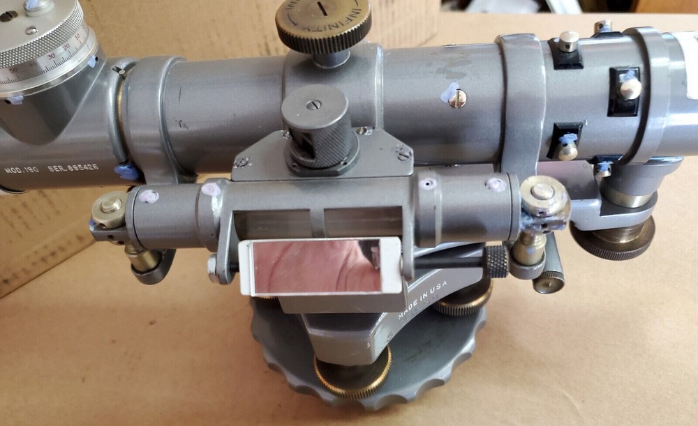 Brunson 545 Precise Level with Micrometer AND TRIPOD
