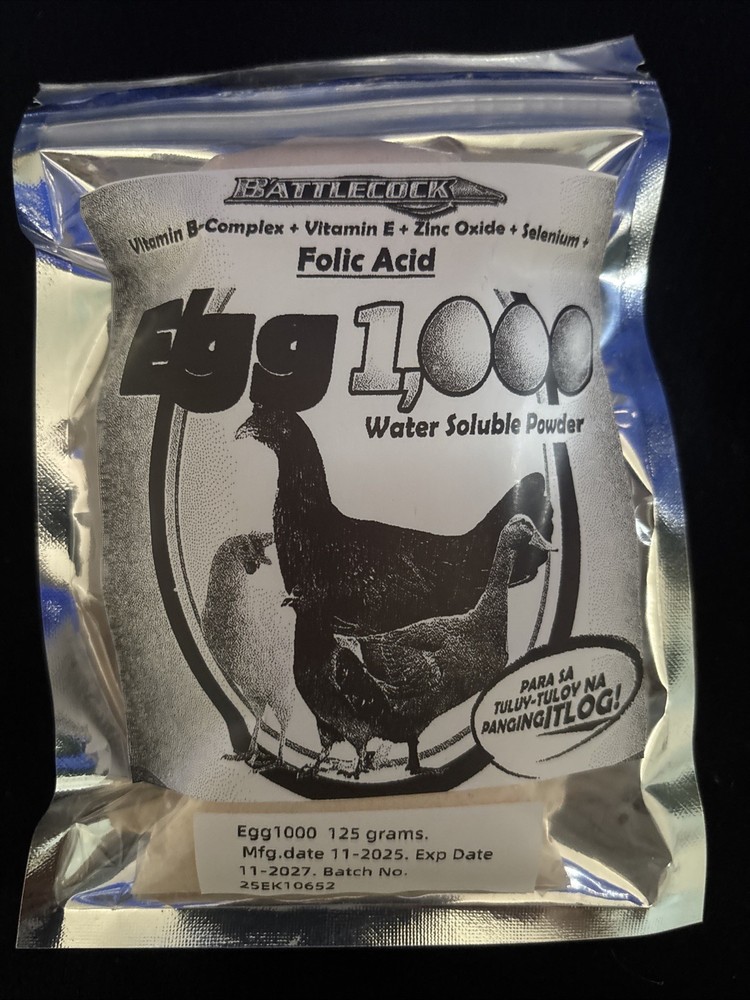 Egg 1000 Vitamins for Egg Layers 125g Bag