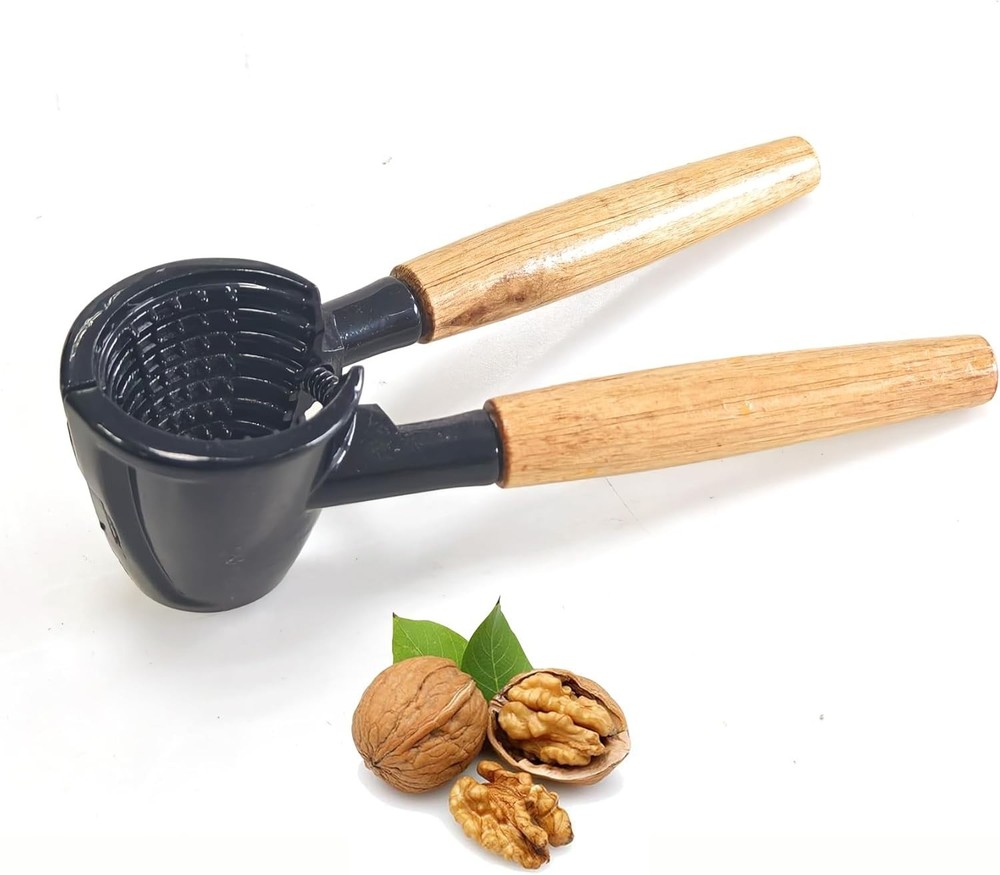 Nutcracker Pecan Walnut Plier Opener Tool with Wood Handle