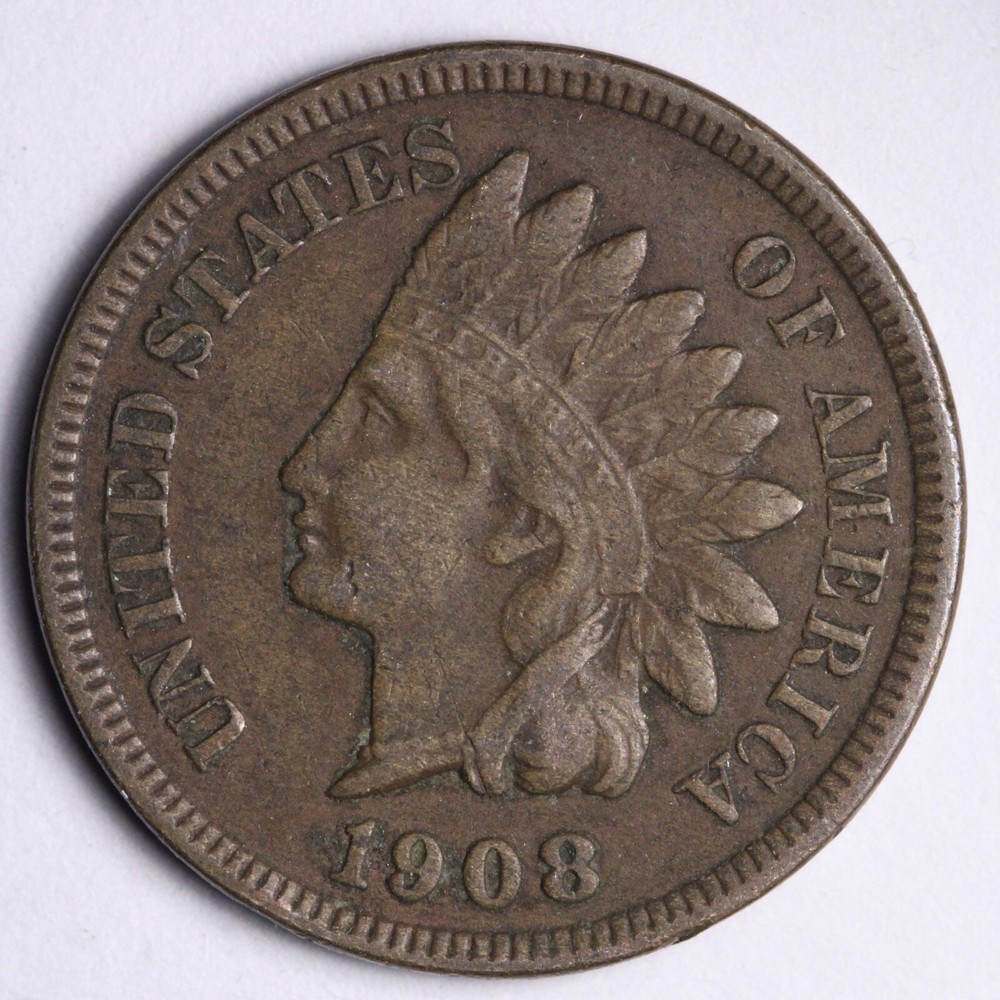 1907 Indian Head Cent Penny FULL LIBERTY E677