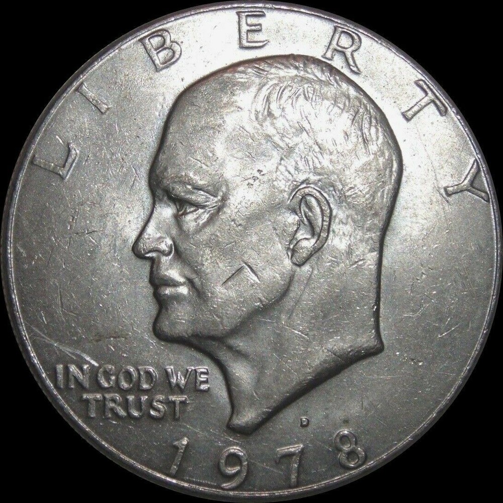 1978 D Eisenhower Dollar Circulated US Mint Coin Ike