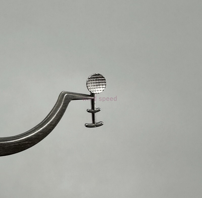10pcs Dental Ortho Bondable Lingual Button Multi-hook Arms Braces Crimpable Hook