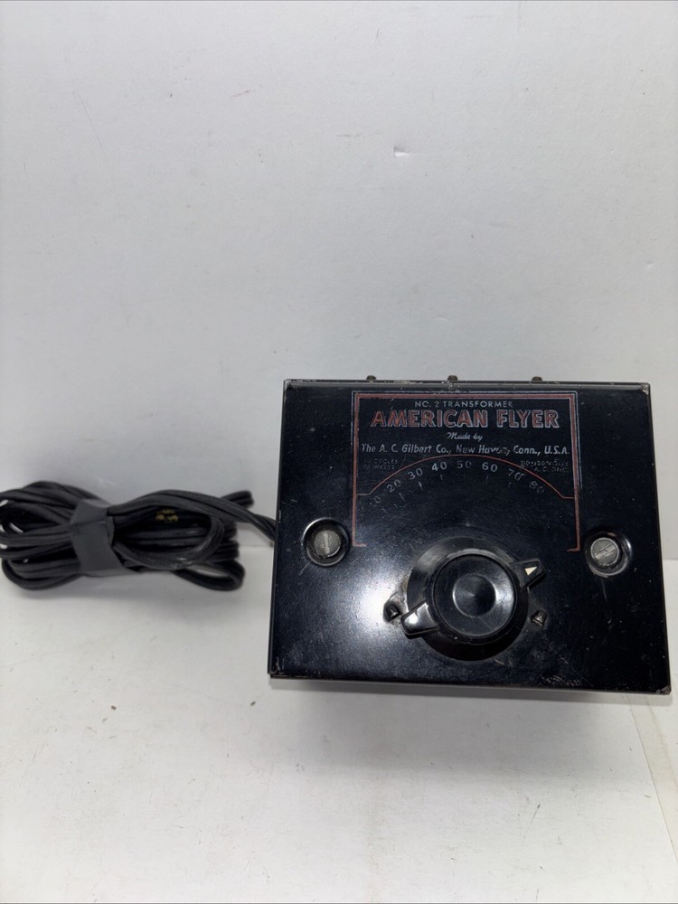 American Flyer No 2 Model Train Transformer A.C. Gilbert