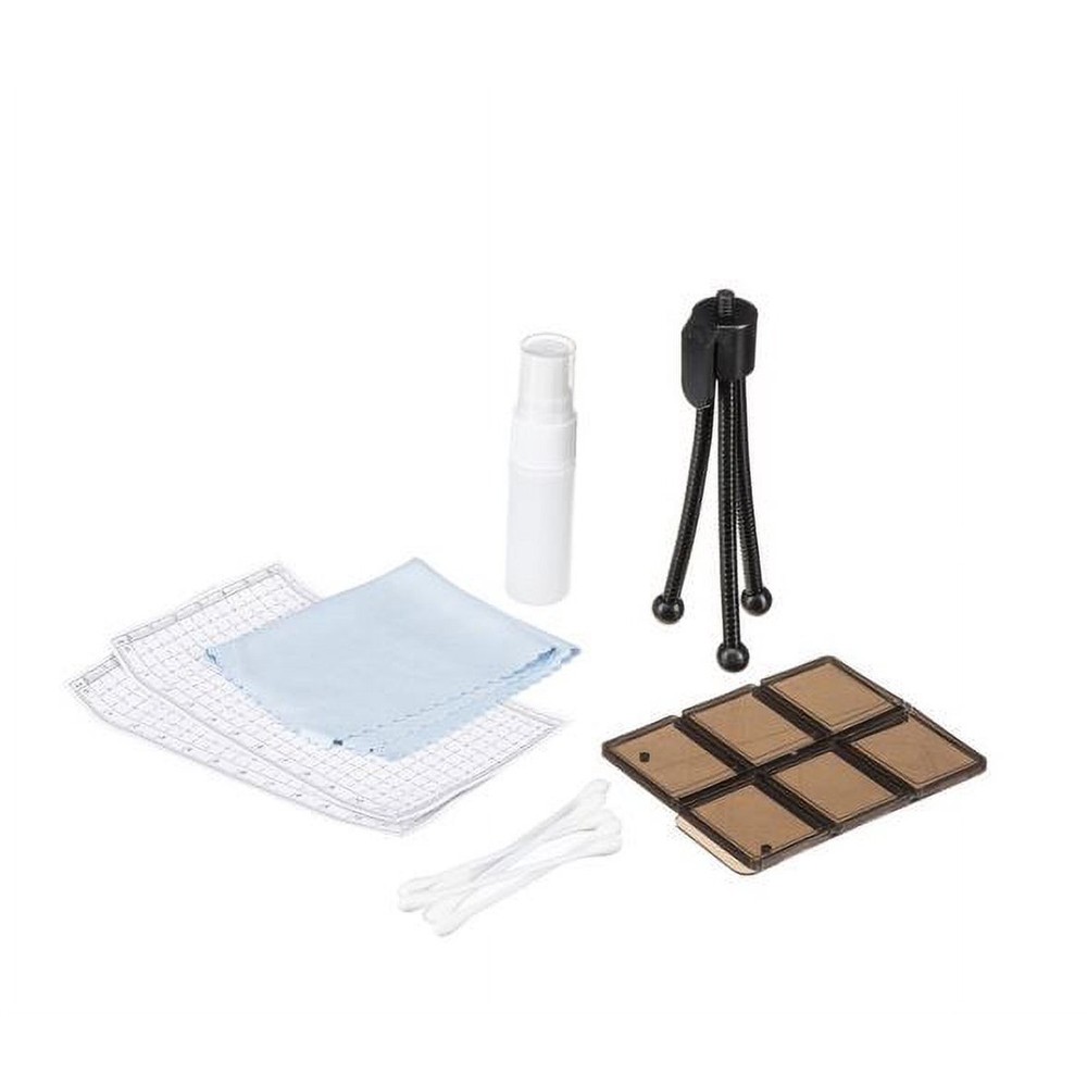 General Brand 7pc Cleaning Accessory Kit Includes Mini Tripod, Lens Spray