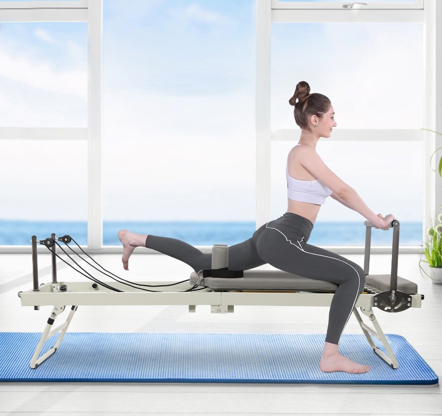 Foldable Pilates Performer Machine Floor-Mounted Multifunctional Pilates Table