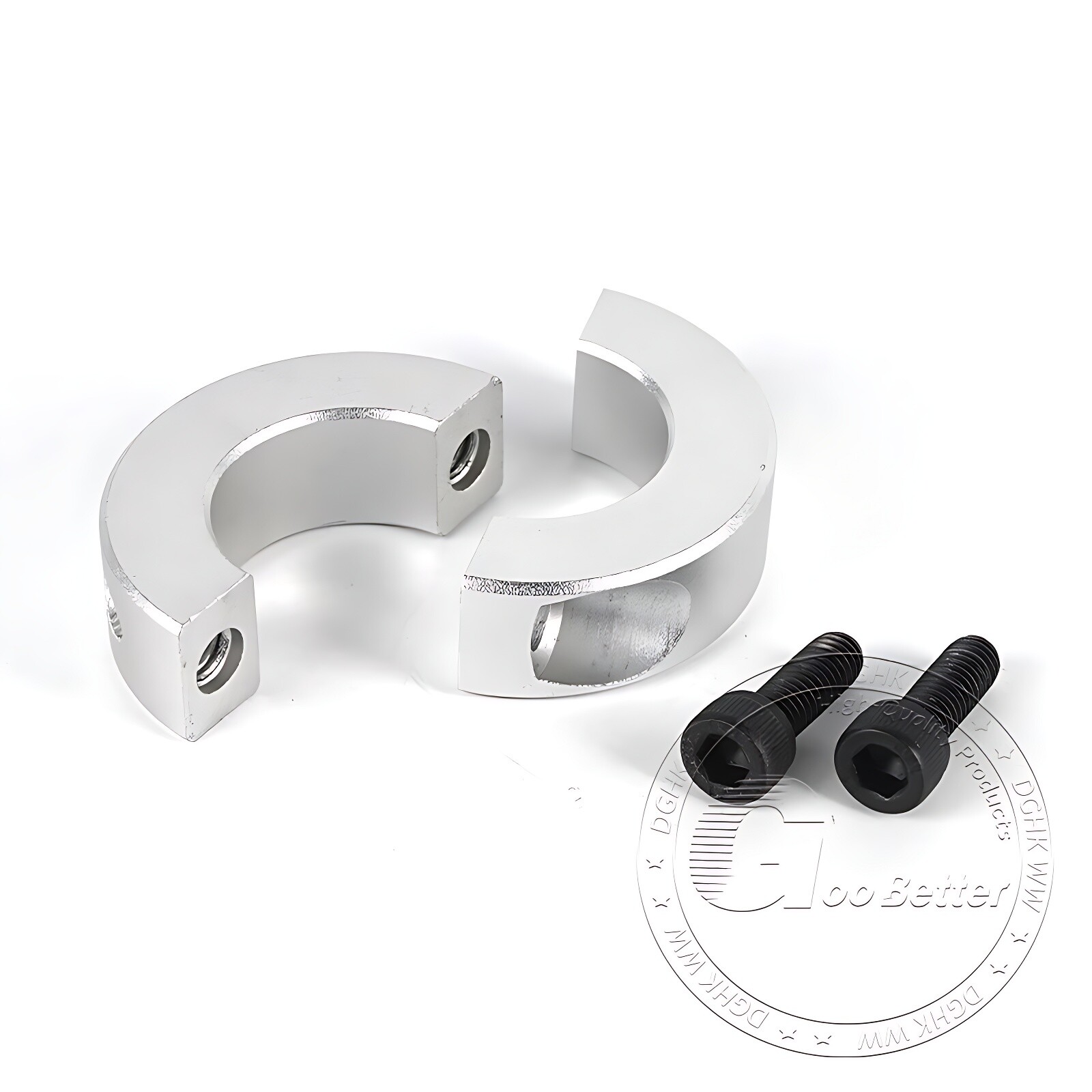 Shaft Collar Double Split Steel Metric Clamp Collars Aluminum Alloy 3mm-100mm