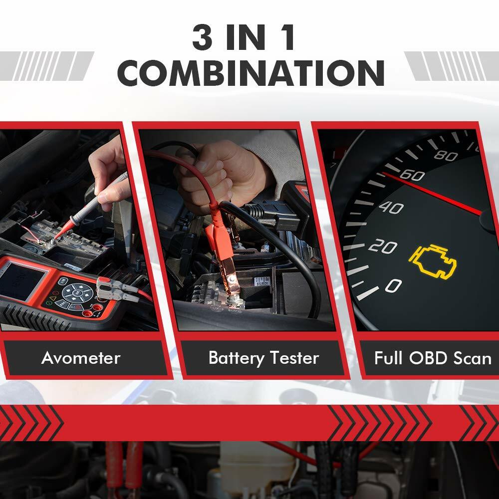 12V Car PowerScan Circuit Tester Electrical Power Probe AVOmeter Diagnostic OBD2