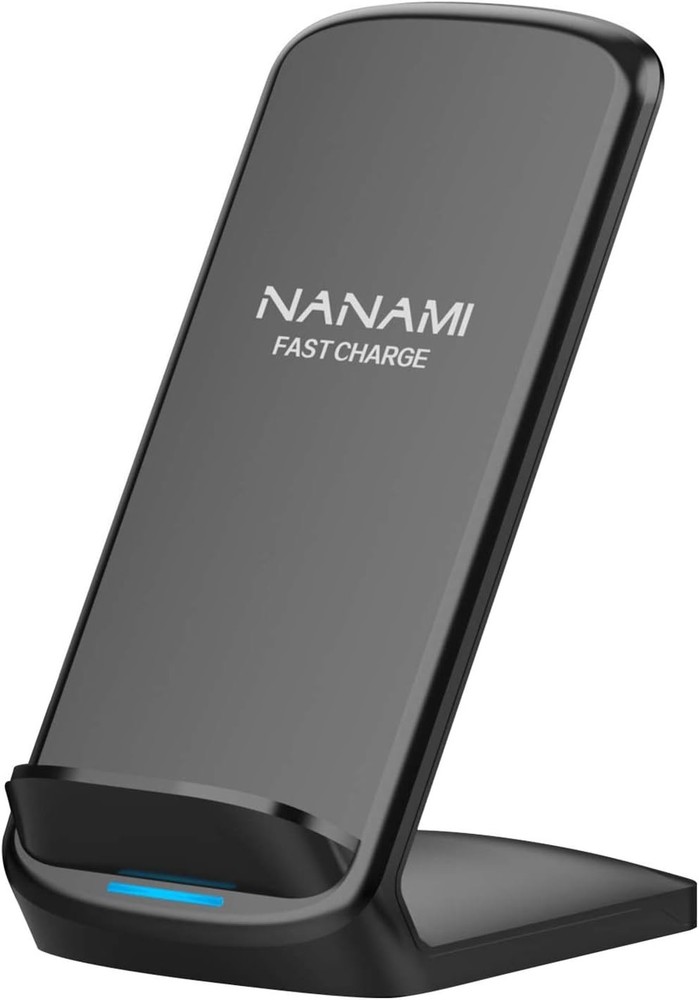 Nanami Upgraded Fast Wireless Charger, Qi-certified Wireless Charging