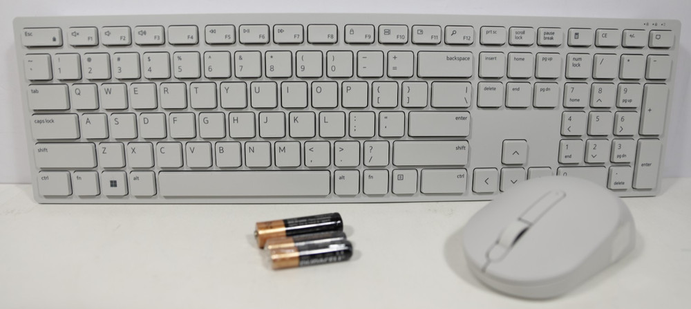 OPEN BOX- Dell KM5221W Wireless Keyboard & Mouse Combo White X2CTM