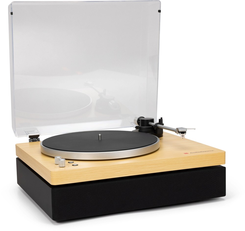 AudioSource Turntable System with Built-In 2.1 Speaker