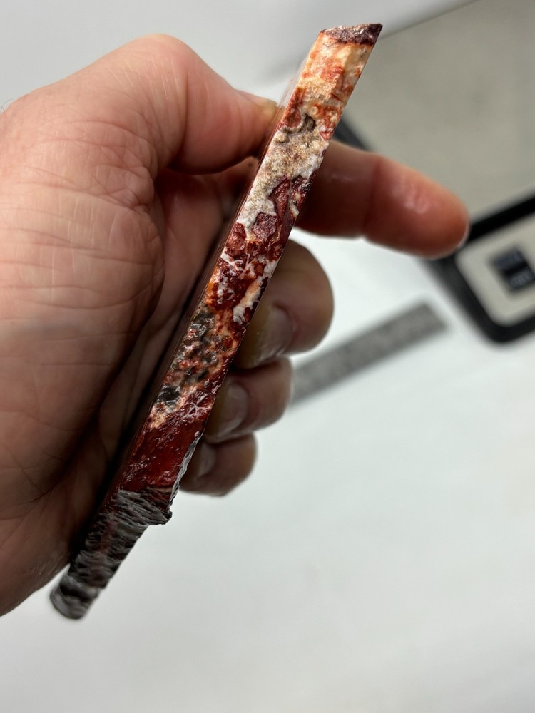 Orbicular Leopard Skin Jasper Slab Lapidary Cabbing Combo Ship Avail