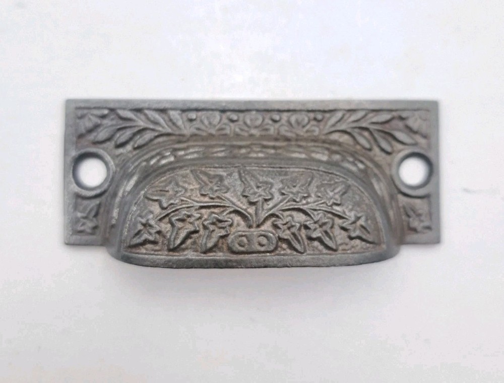 Antique/Vintage Bin Pull Apothecary Drawer Pull Handle Cast Iron Hardware