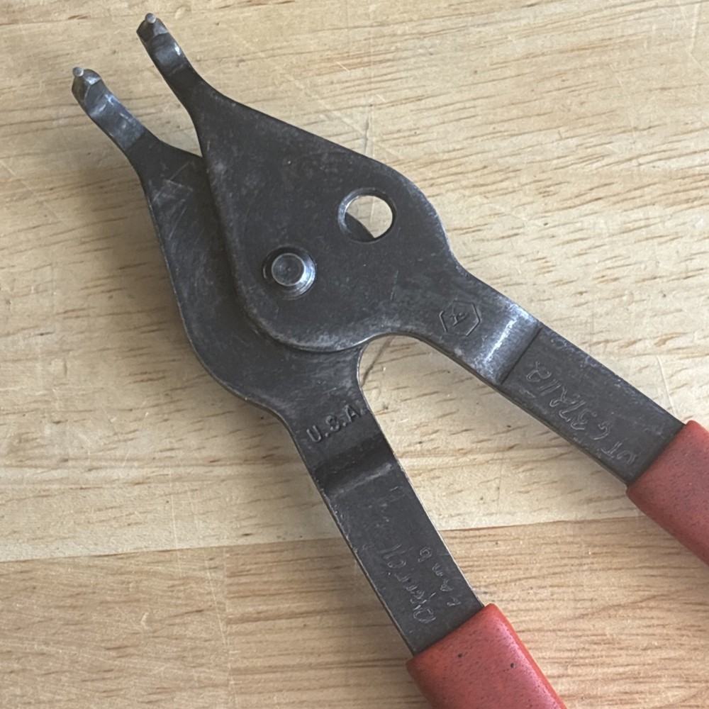 Mac Tools 90 Degree Internal External Snap Ring Pliers Reversible TP32-A USA