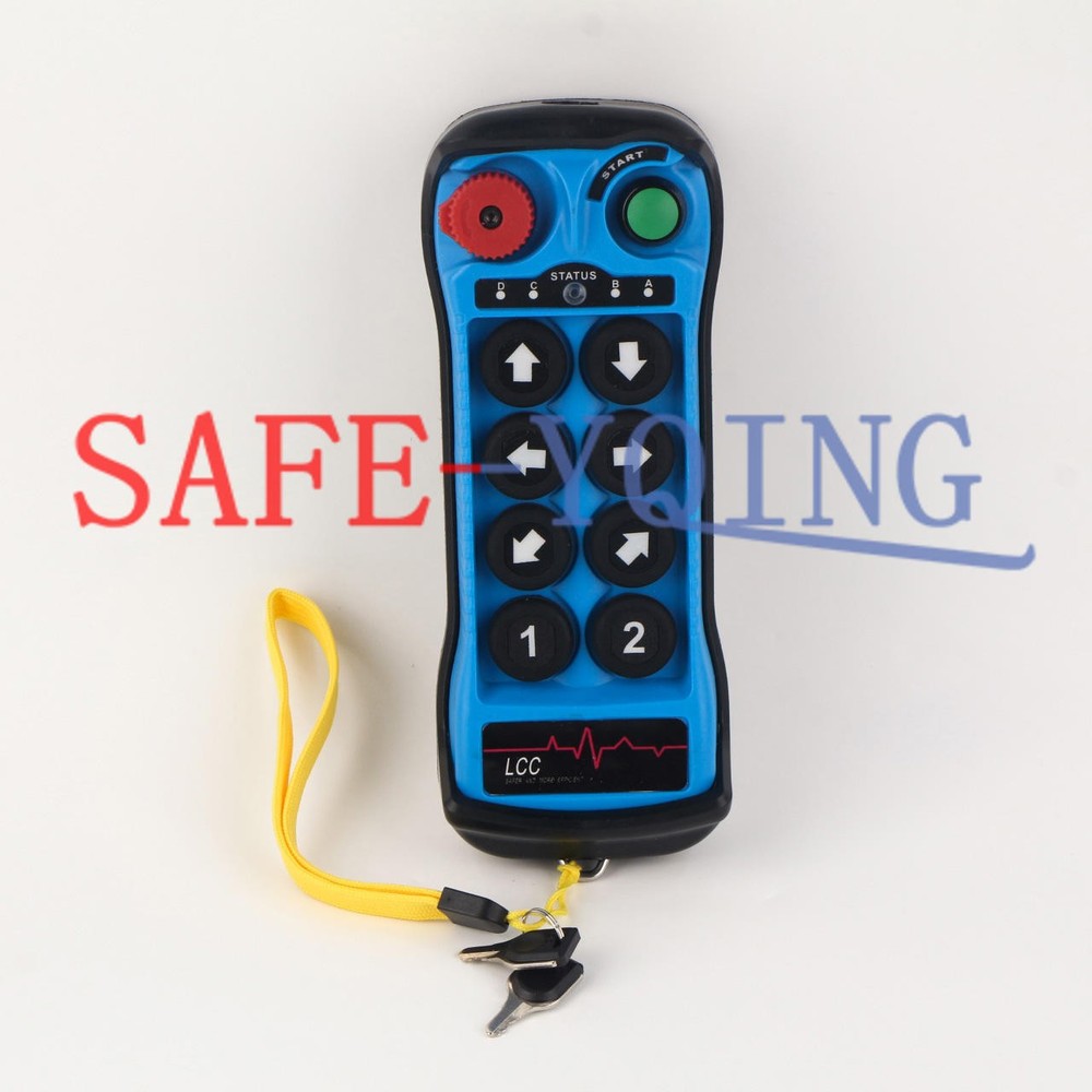8Button Single Speed Hoist Crane Industrial Wireless Remote Control Single Q800