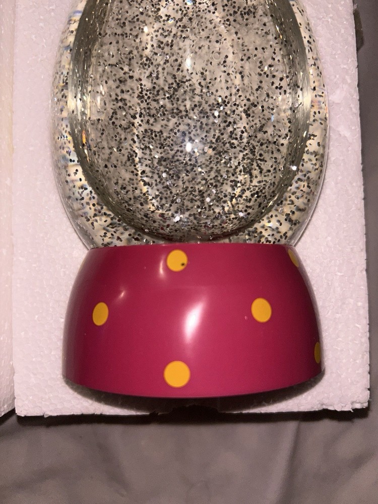 Cracker Barrel Light Up Bunny Globe Working Condition