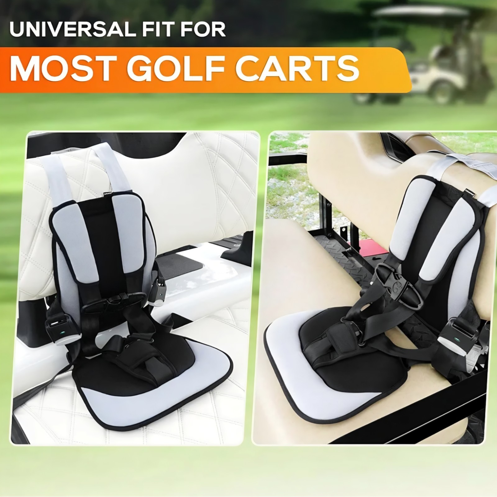 Golf Cart Child Positioner for Golf Carts, 5-Point Positioner