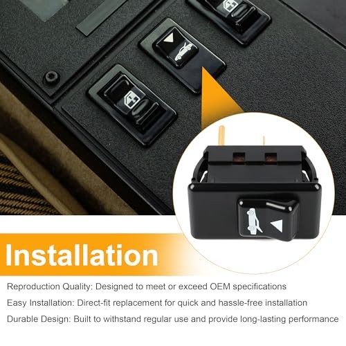 Rear Hatch/Trunkreplacement Rear Hatch Release Switch Compatible with 1982