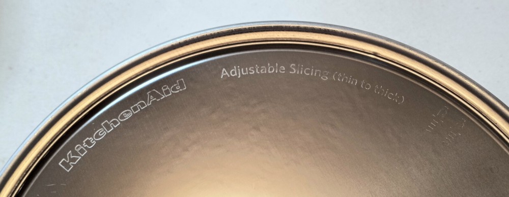 KitchenAid ADJUSTABLE SLICING BLADE fits 13 Cup Processor OEM Part KFP1355 & 56